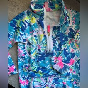 EUC Lilly Pulitzer half zip sweatshirt 2T/3T